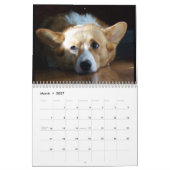 Calendrier 2011 de corgi de Gallois de Pembroke (Mar 2027)