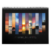 Calendrier 2011 de couchers du soleil de (Protection)