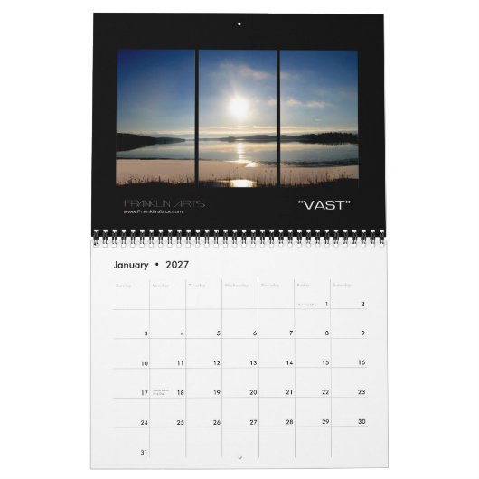 Calendrier 2011 de couchers du soleil de (Jan 2027)