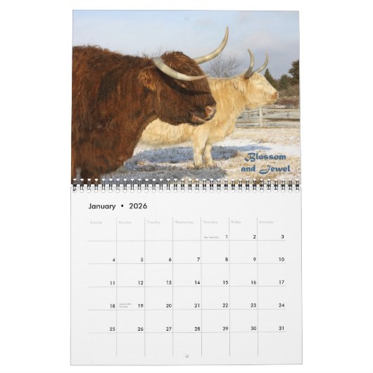 Calendrier 2011 de cow-girl (Jan 2026)
