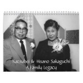 Calendrier 2011 de famille de Sakaguchi (Protection)