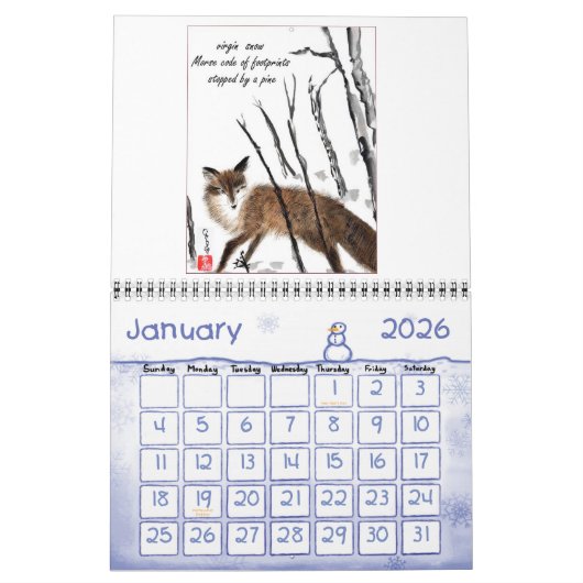 Calendrier 2011 de Haiga (Jan 2026)