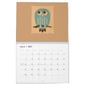 calendrier 2011 de hibou (Mar 2027)
