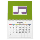 Calendrier 2011 de musique (Feb 2027)