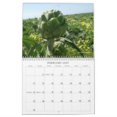 Calendrier 2011 de photo d'artichaut (Feb 2027)