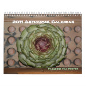 Calendrier 2011 de photo d'artichaut (Protection)