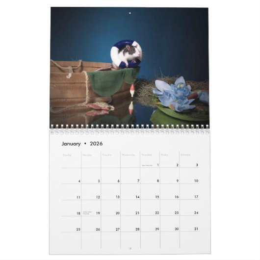 calendrier 2011 de rat (Jan 2026)