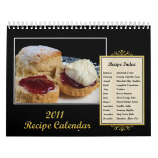 Calendrier 2011 de recette