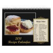 Calendrier 2011 de recette (Protection)
