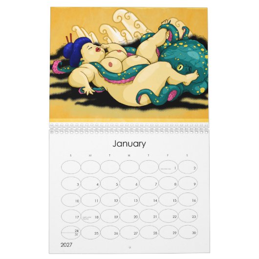 Calendrier 2011 de sucreries de Tokyo (Jan 2027)