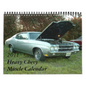 Calendrier 2011 des Muscles lourds Chevy (Protection)