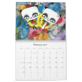 Calendrier 2011 Fantaisie transparence et couleur (Feb 2027)