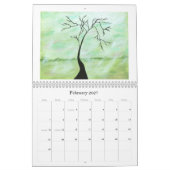 Calendrier 2011 peintures de beaux-arts de nature de (Feb 2027)