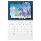 Calendrier 2011 pour les enfants avec l'art par Da (Feb 2026)