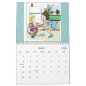 Calendrier 2011 pour les enfants avec l'art par Da (Mar 2026)