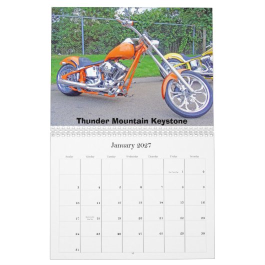 CALENDRIER 2011 "tout le tonnerre" Cyc fait sur (Jan 2027)