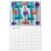 Calendrier 2012 abstrait (Jan 2027)