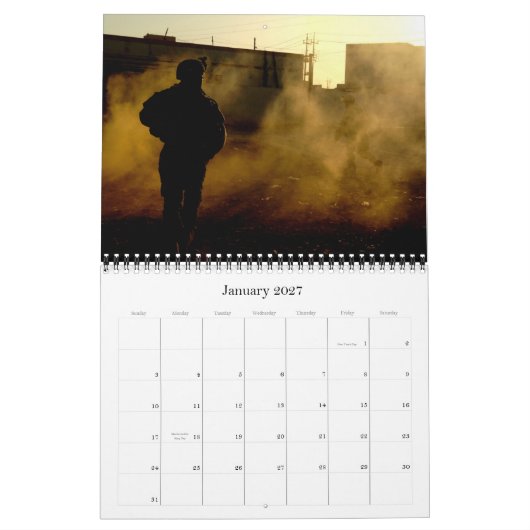 Calendrier 2012 Bénissez nos troupes (Jan 2027)