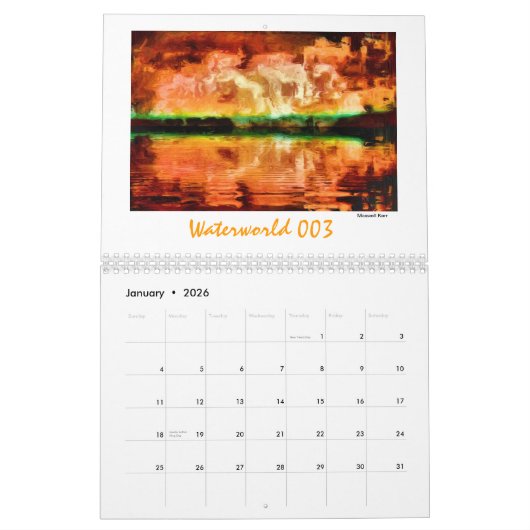 Calendrier 2012 d'Aleagraph (Jan 2026)