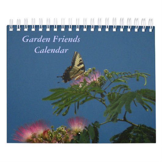 Calendrier 2012 d'amis de jardin (Protection)