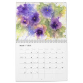 Calendrier 2012 d'aquarelle par Lin Frye (Mar 2026)