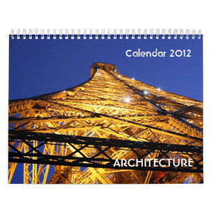 Calendrier 2012 d'architecture