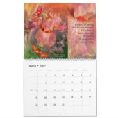 Calendrier 2012 d'art de la collection 2 d'iris (Mar 2027)