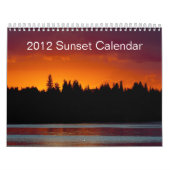 Calendrier 2012 de coucher du soleil (Protection)