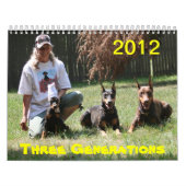 Calendrier 2012 de dobermann encore (Protection)