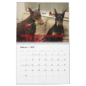 Calendrier 2012 de dobermann encore (Feb 2027)