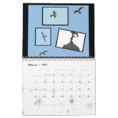 Calendrier 2012 de faucon pérégrin de Rochester (Feb 2027)