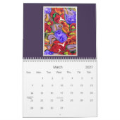 Calendrier 2012 de feuillage d'ArtSylvia (Mar 2027)