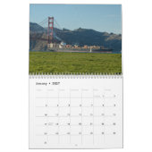 CALENDRIER 2012 DE GOLDEN GATE BRIDGE (Jan 2027)
