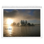 Calendrier 2012 de lac Raquette (Protection)