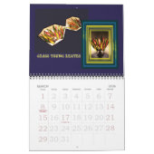 Calendrier 2012 de lampes en verre souillé de (Mar 2026)