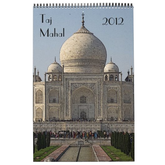 calendrier 2012 du Taj Mahal (Protection)
