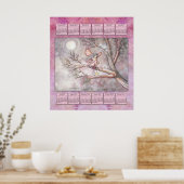 Calendrier 2012 Fée pour Petites Filles Affiche (Cuisine)