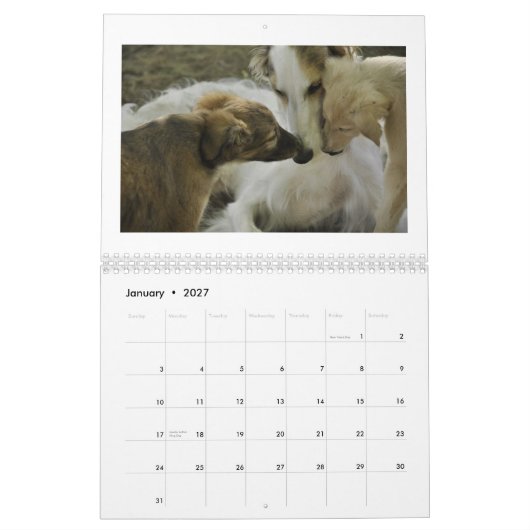 Calendrier 2012 Windhounds de soie (Jan 2027)