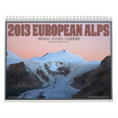 Calendrier 2013 Alpes européens (Protection)