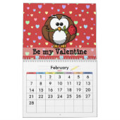 Calendrier 2013 ans du hibou (Feb 2027)