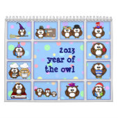 Calendrier 2013 ans du hibou (Protection)