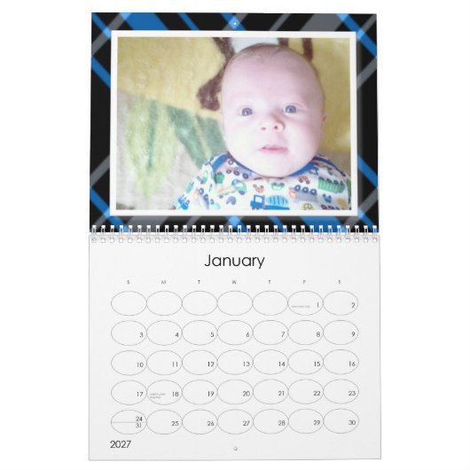 Calendrier 2013 bébés (Jan 2027)