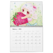 Calendrier 2013 - Belle illustration de chibi (Feb 2026)