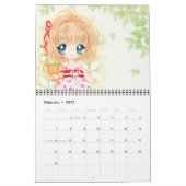 Calendrier 2013 - Belles filles de chibi d'anime (Feb 2027)