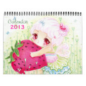 Calendrier 2013 - Belles filles de chibi d'anime (Protection)