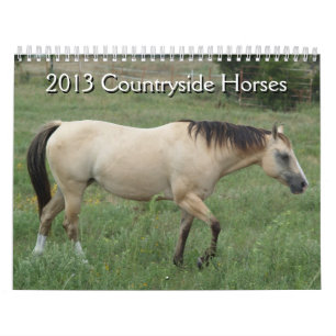 Calendrier 2013 Chevaux de campagne