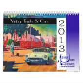 Calendrier 2013 COLLECTABLE ! Camions vintages et (Protection)