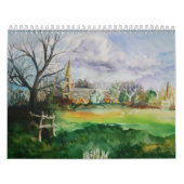 Calendrier 2013 d'aquarelle (Protection)