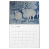 Calendrier 2013 d'aquarelle (Feb 2027)