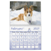 Calendrier 2013 de corgi de Gallois (Feb 2027)